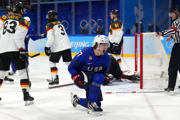 US beats Germany, earns top seed in Olympics knockout round